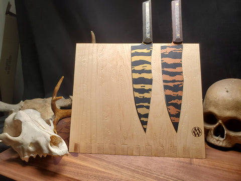 Magnetic Knife Holder - Birdseye Maple