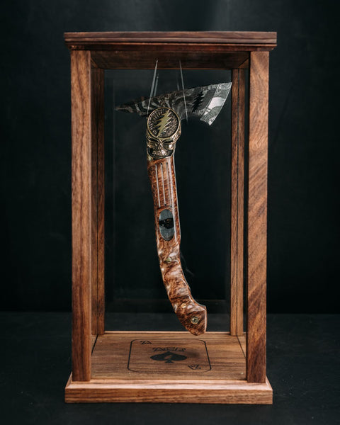 Grateful Dead Hatchet Case handcrafted and custom made by Mostad Works in San Diego