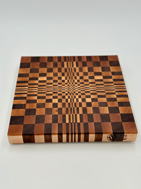3D End Grain Cutting Board