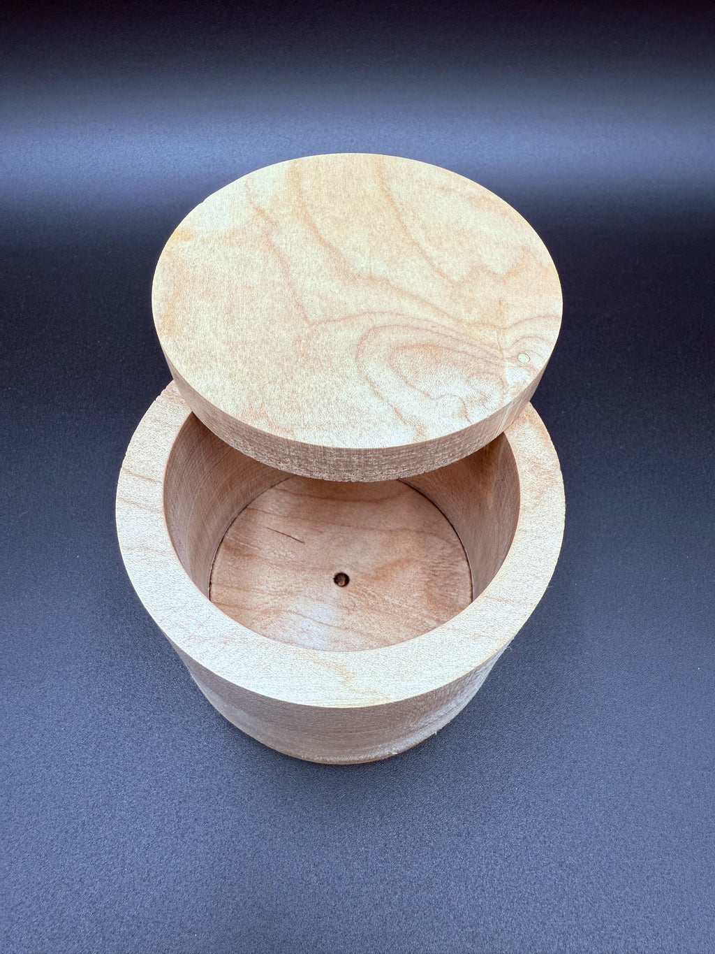 Handmade Wood Salt cellar - two hardwood Options