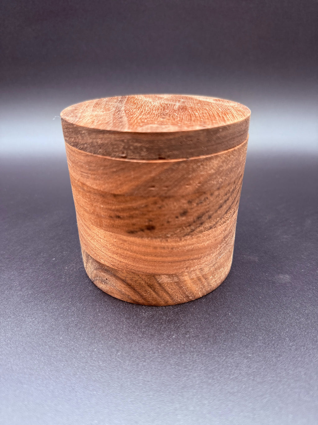 Handmade Wood Salt cellar - two hardwood Options