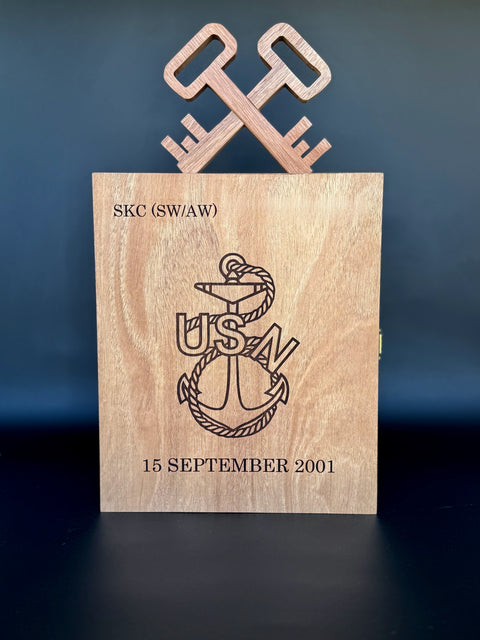 Navy Chief Vessel/shadow box