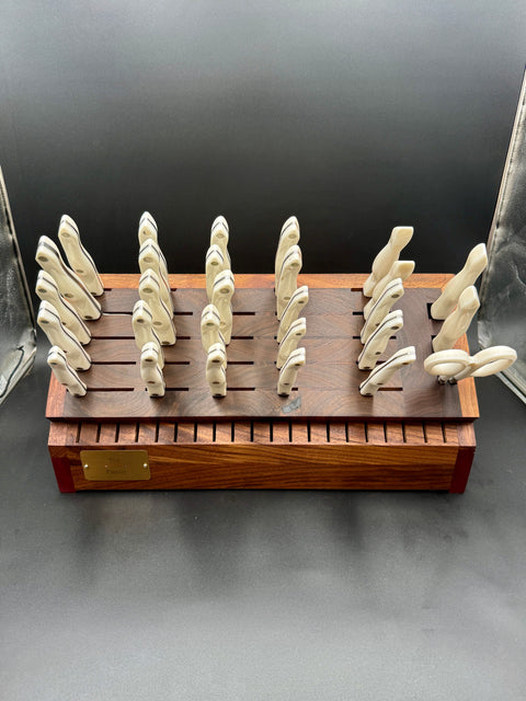 Bespoke Walnut Knife Block