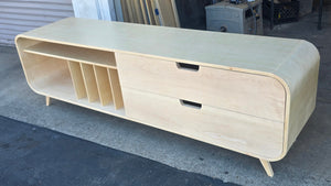 Entertainment Center in Mid-Century Modern Style